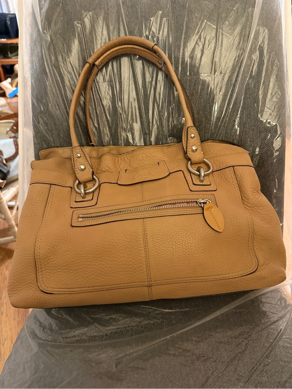 Coach Tan Penelope Satchel